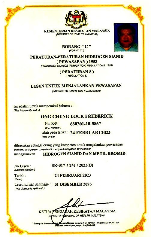 Pest Control Services Selangor and KL Antipest Malaysia